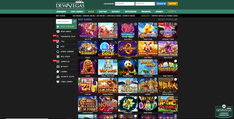 Play Dewa Vegas Now