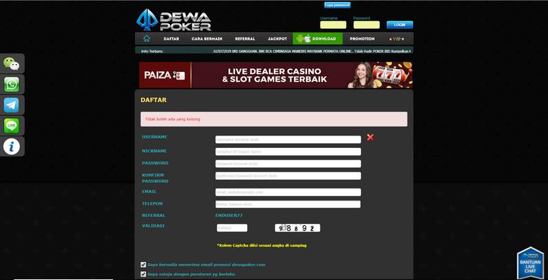 Play Dewa Poker Now