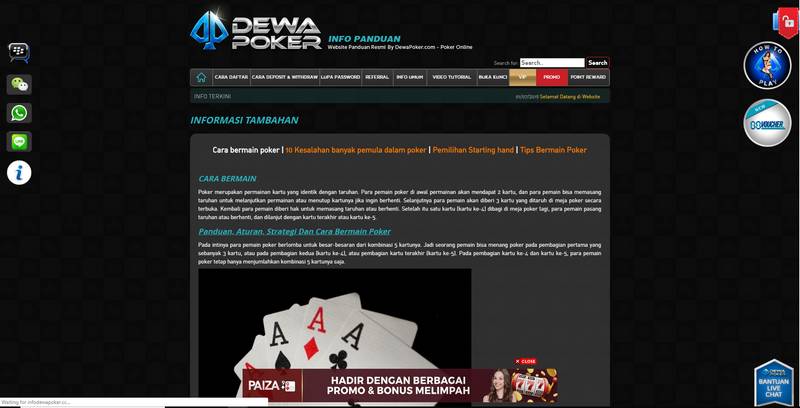 Mainkan Dewa Poker Sekarang