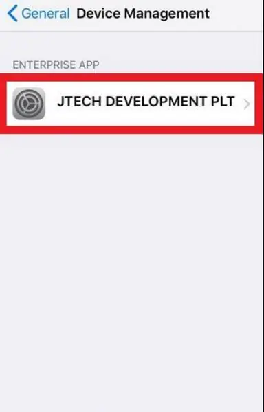 Halaman profil developer dengan baris biru Trust disorot dan Joker tercantum sebagai Verified